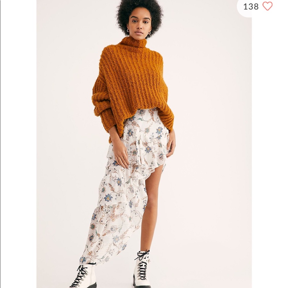 SOLD Tiered Maxi Skirt For Love & Lemons S